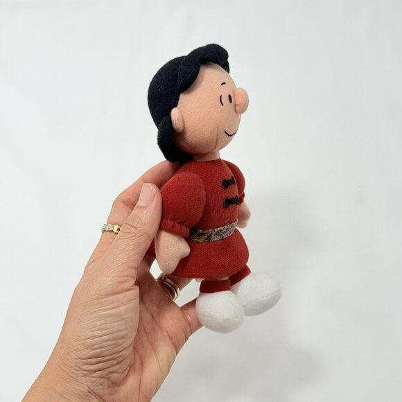 Peanuts Snoopy Lucy Pelt Plush Soft Toy Doll Friend Kid Girl Dress Comic Cartoon - Picture 6 of 12